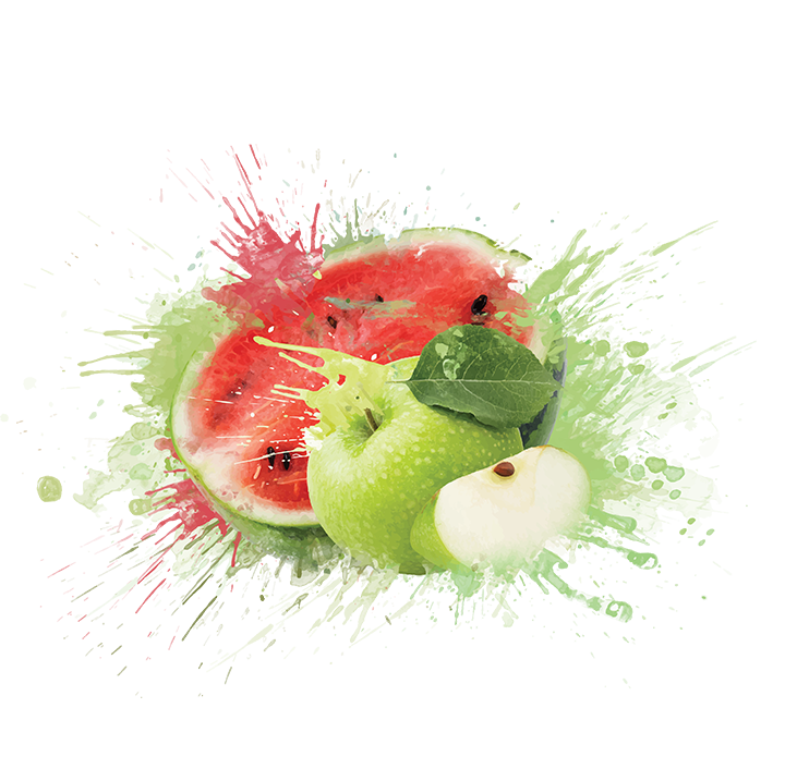 Watermelon Green Apple