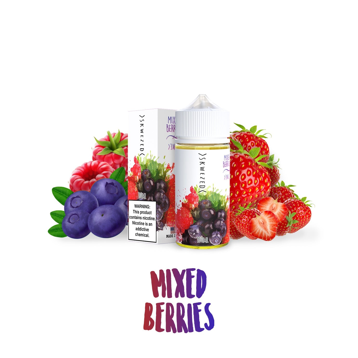 100ml - Skwezed - Mixed Berries 100ml - Skwezed - Mixed Berries