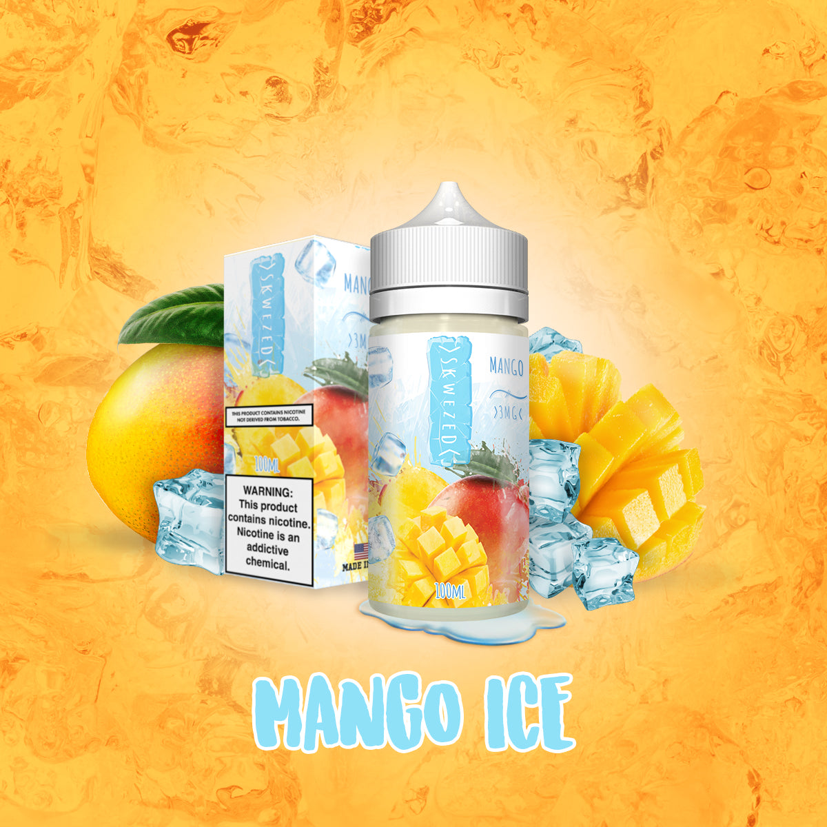 100ml - Skwezed Ice NT - Mango ICE 100ml - Skwezed Ice NT - Mango ICE