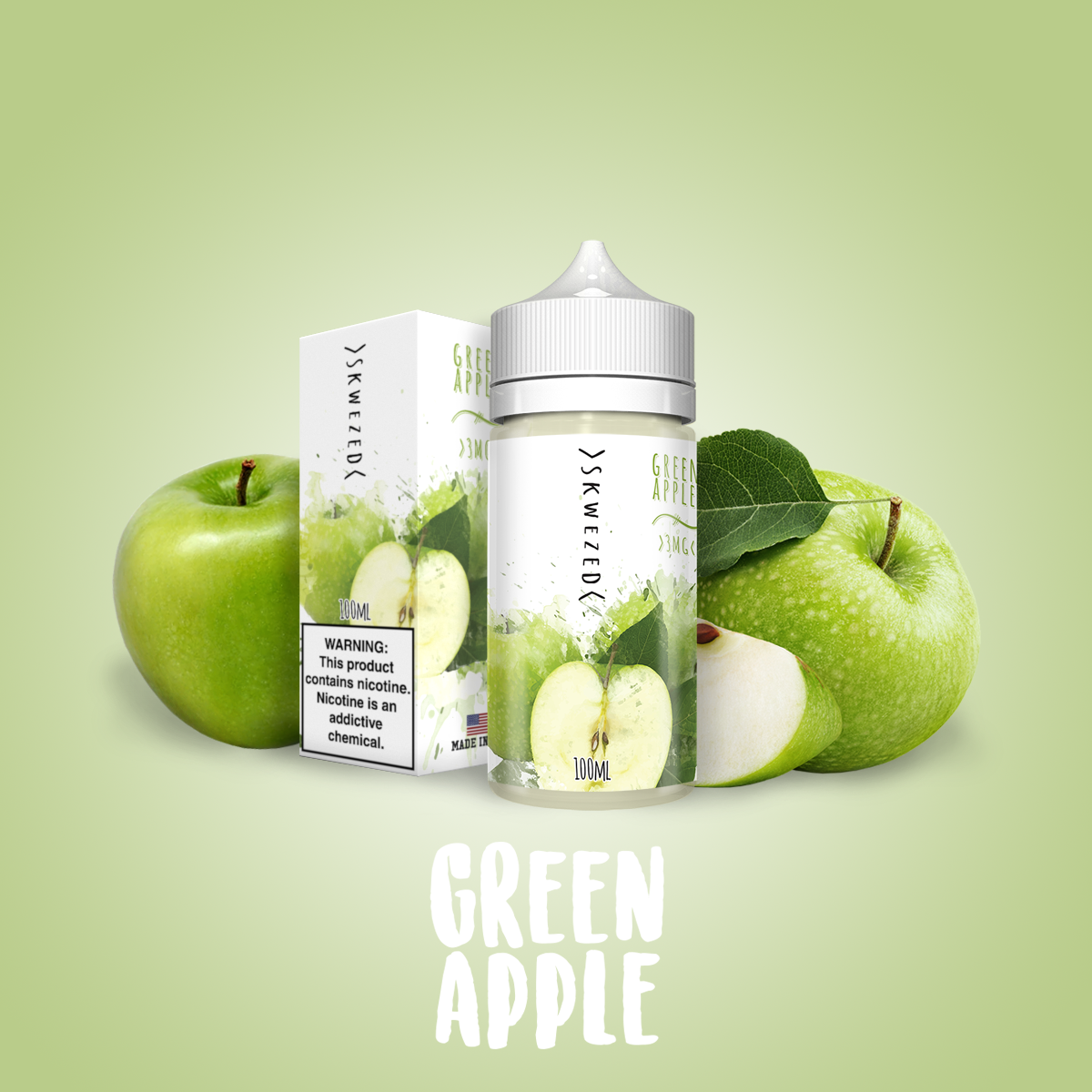100ml - Skwezed - Green Apple 100ml - Skwezed - Green Apple