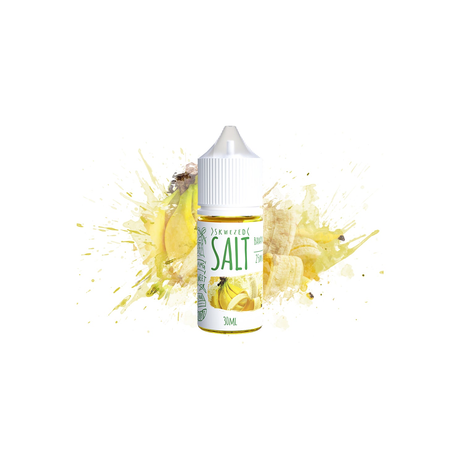 skwezed banana vape juice 30ml - Skwezed Salt skwezed banana vape juice 30ml - Skwezed Salt