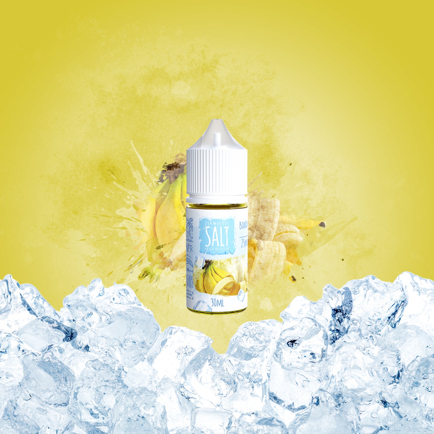 skwezed banana vape juice 30ml - Skwezed Ice Salt