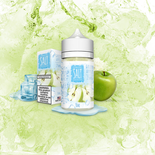 30ml - Skwezed Ice Salt NTDN - Green Apple ICE
