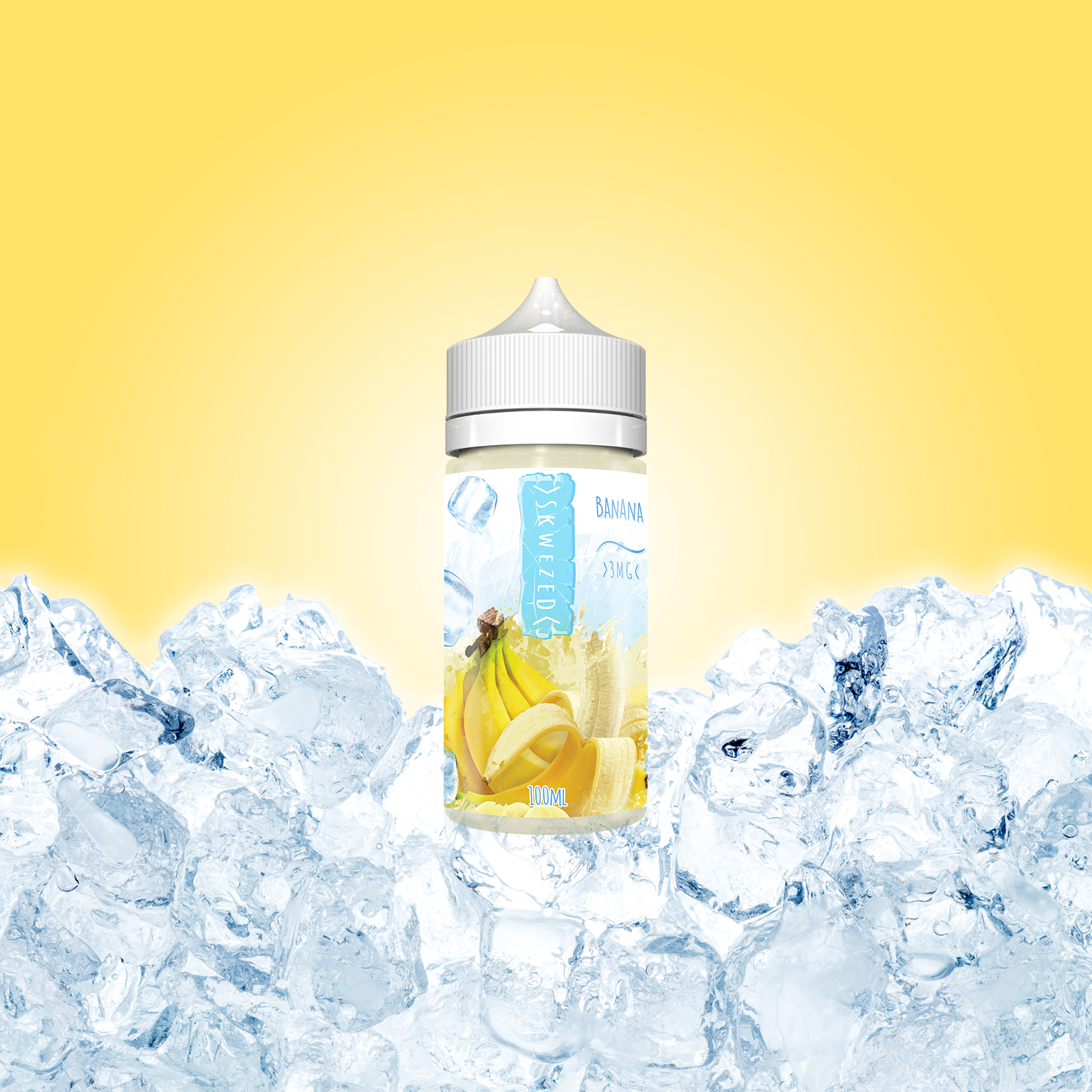 100ml - Skwezed Ice - Banana ICE 100ml - Skwezed Ice - Banana ICE