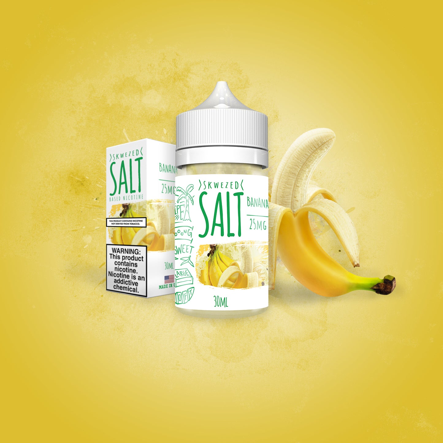 30ml - Skwezed Salt NTDN - Banana